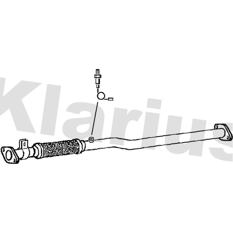 Klarius Exhaust Pipe OD HY202V