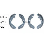 Textar Brake Shoe Set Axle Kit 91060400