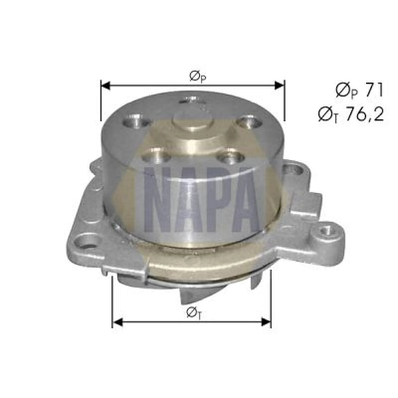 NAPA Engine Cooling Water Pump NWP1486