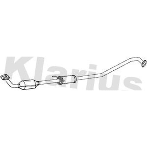 Klarius Catalyst Type Approved With Pipe 322710