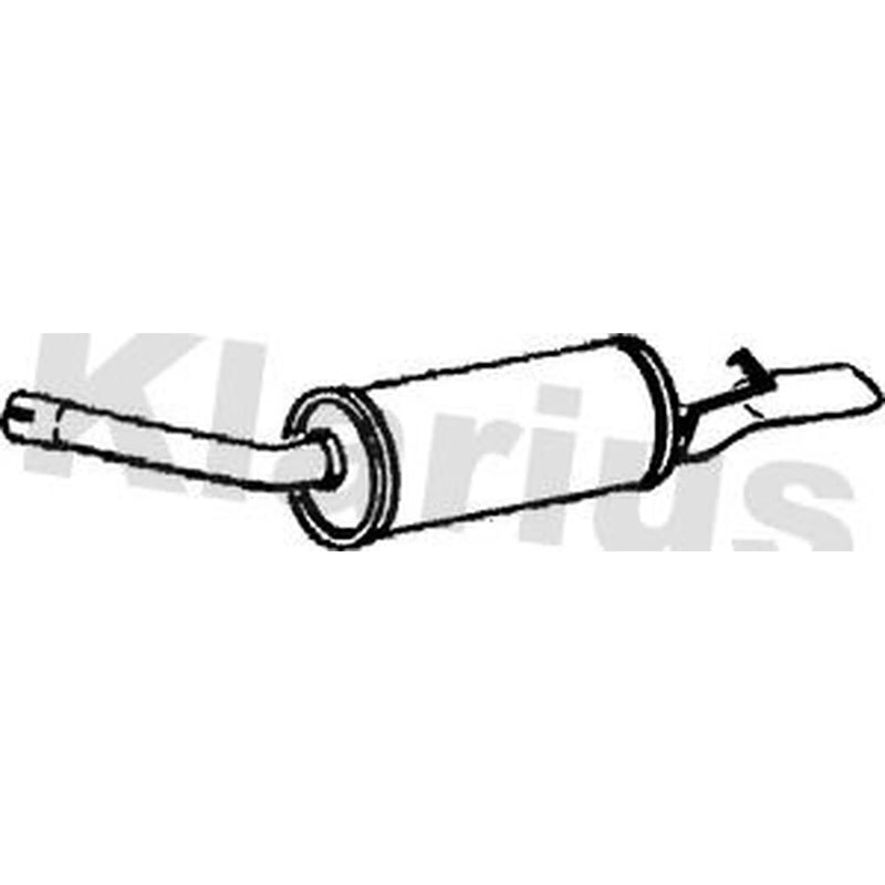 Klarius Box With Tail Pipe Rear FE335Q