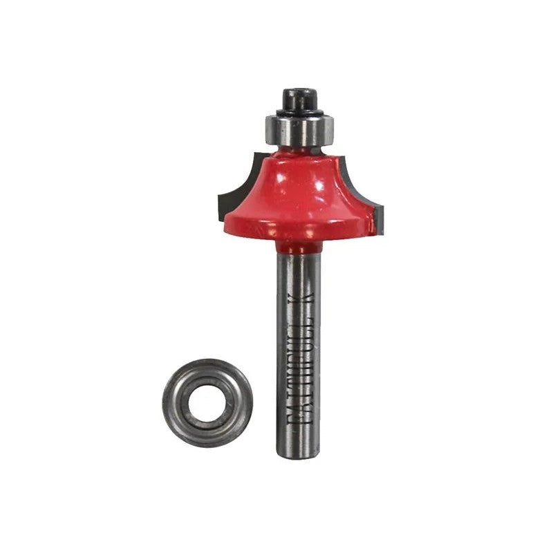 Faithfull Router Bit TCT Rounding Over 1/4in Shank 6.3-9.5mm