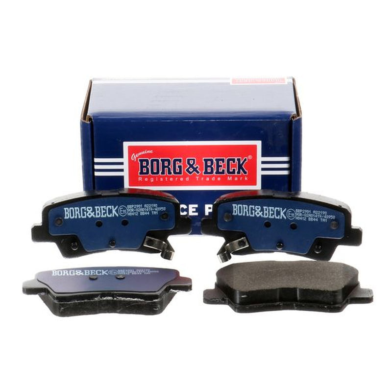 Borg & Beck 4 x Rear Brake Pad Set BBP2901