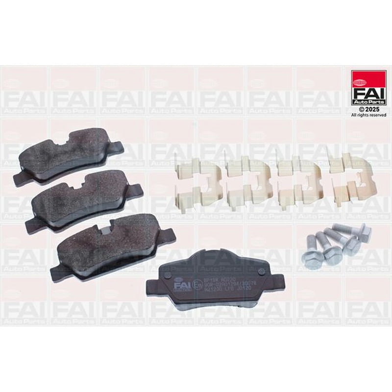 FAI Rear Brake Pad Set BP198