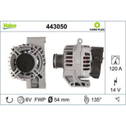 Valeo Car Alternator 12V 443050
