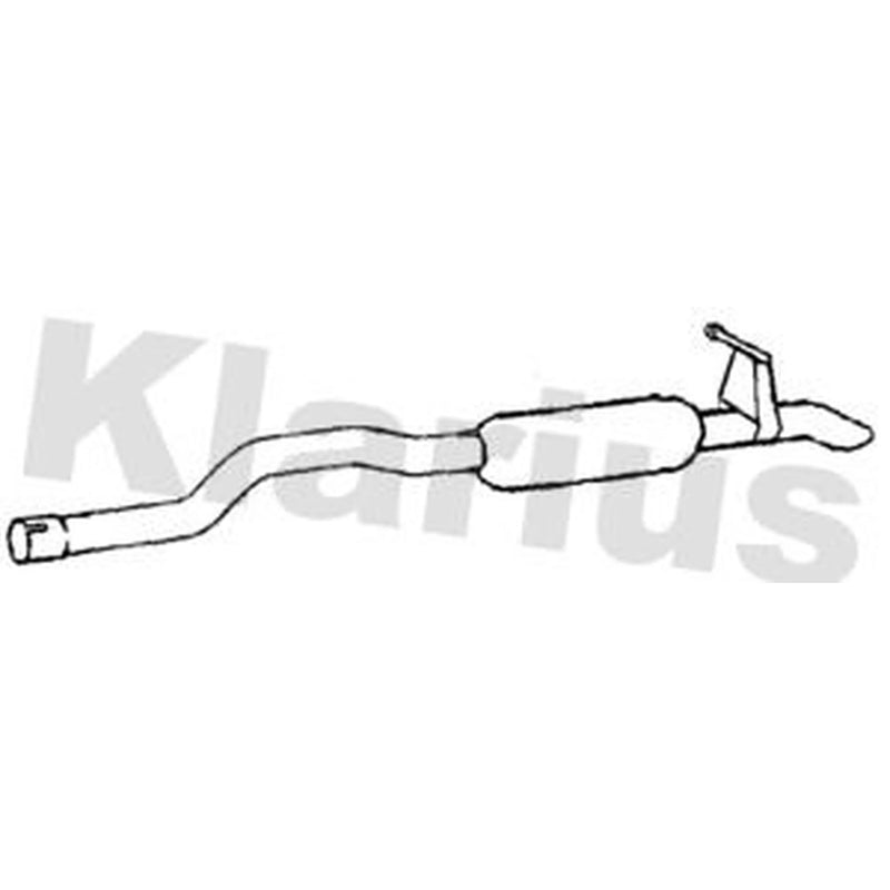 Klarius Box With Tail Pipe Rear CN806G
