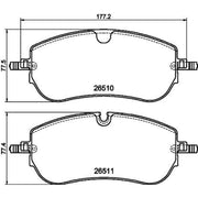 Mintex Front Brake Pad Set MDB3501