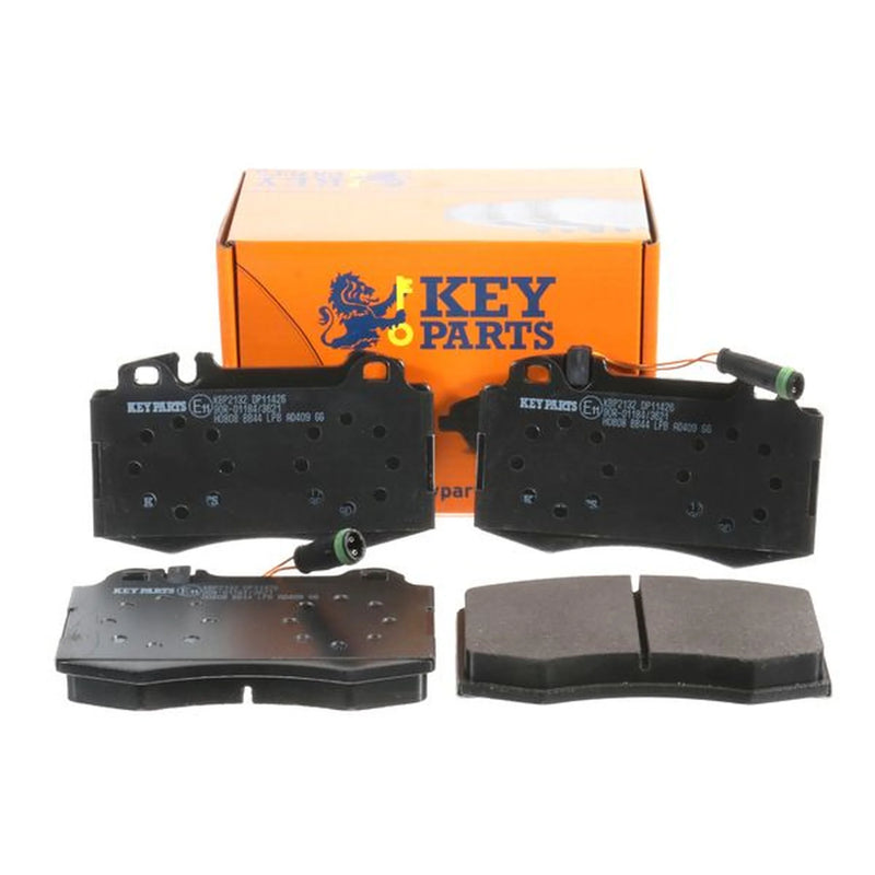 Key Parts 4 x Front Brake Pad Set KBP2132