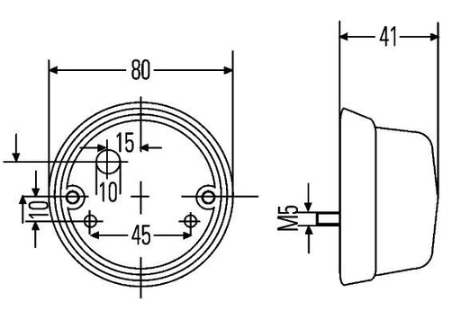 Hella 2BA 001 259-618 Direction Indicator
