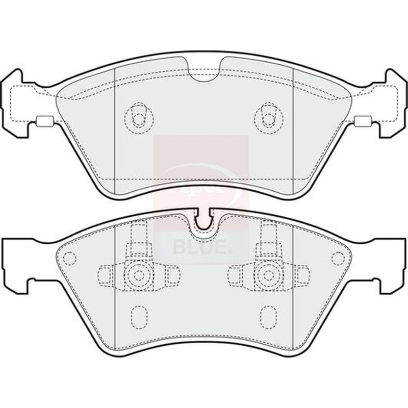 Apec Front Brake Pad Set PD3629