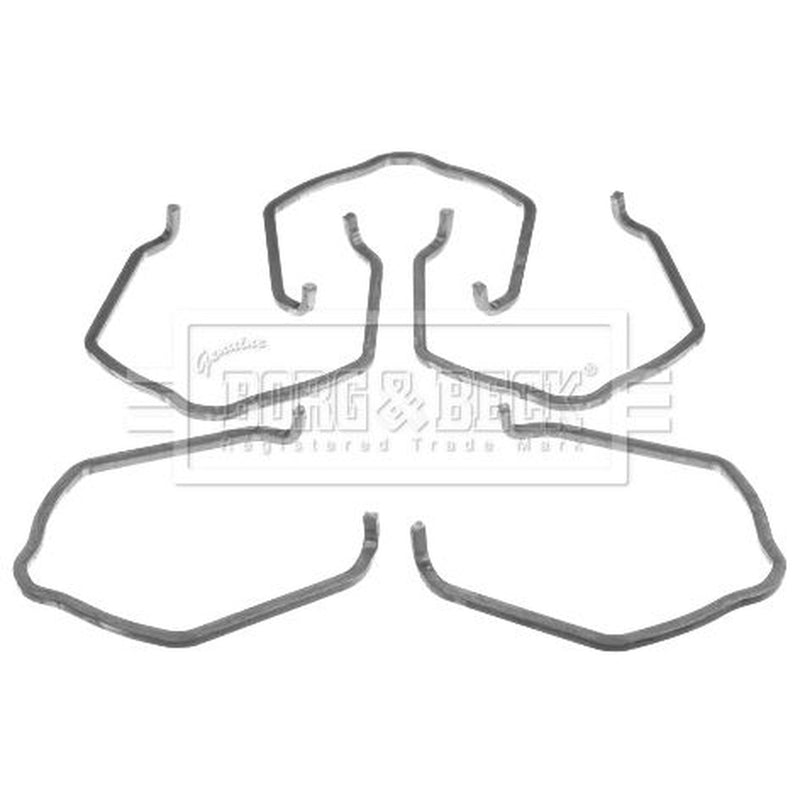 Borg & Beck 5 x Charge Air Hose Fastening Clamp Wide 2mm Thick BHC2001