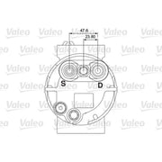 Valeo Air Conditioning Compressor 700868