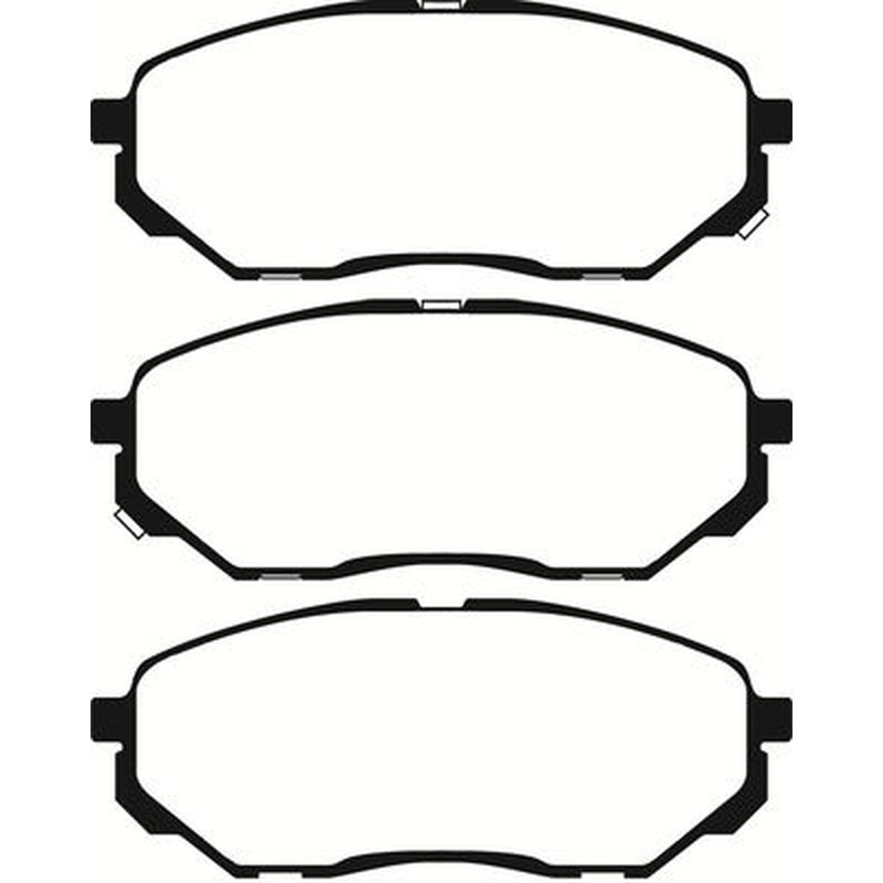 Abtex Front Brake Pad Set PLU4647