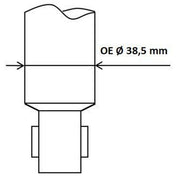 KYB Shock Absorber Damper Strut Rear 3430079