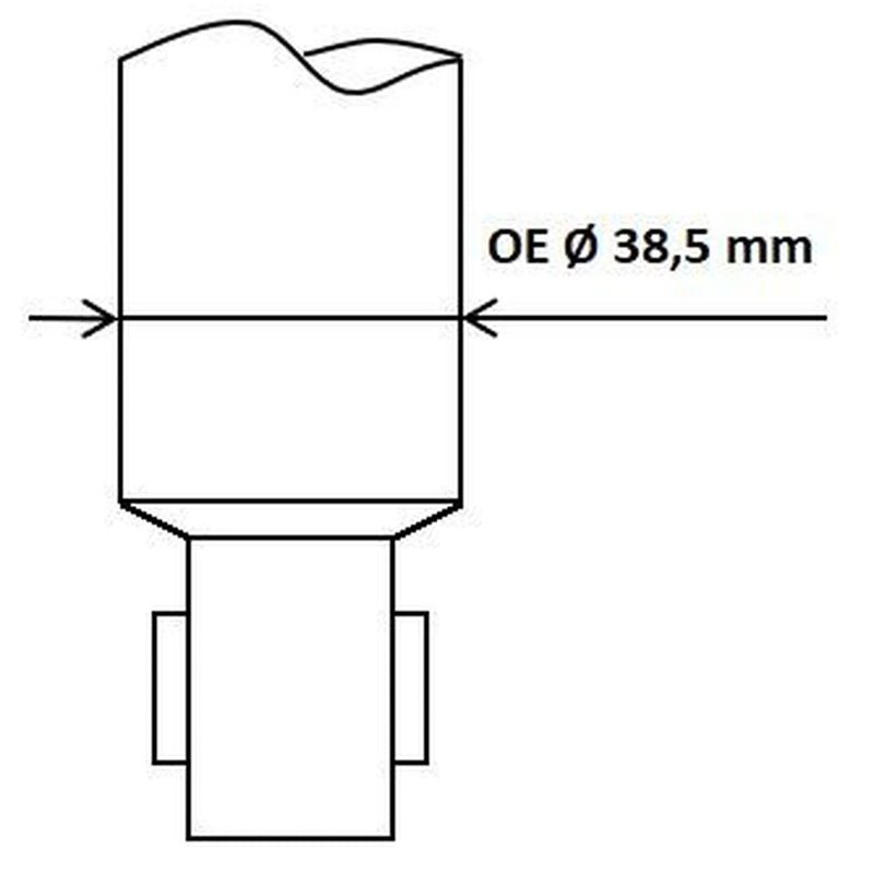 KYB Shock Absorber Damper Strut Rear 3430079