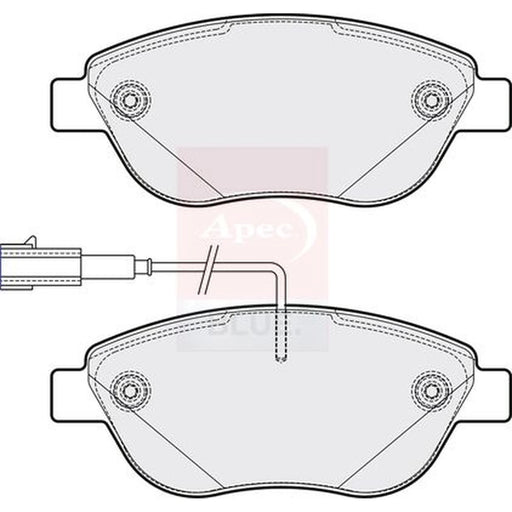 Apec Front Brake Pad Set PD3384