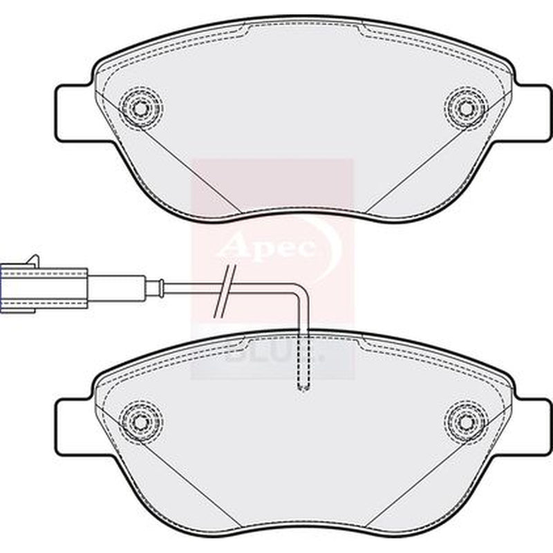 Apec Front Brake Pad Set PD3384