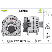 Valeo Car Alternator 12V 439978