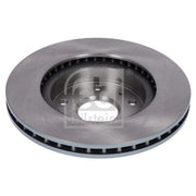 Febi 2 x Internally Vented Front Brake Discs 108614