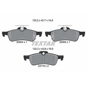 Textar Rear Brake Pad Set 2505401