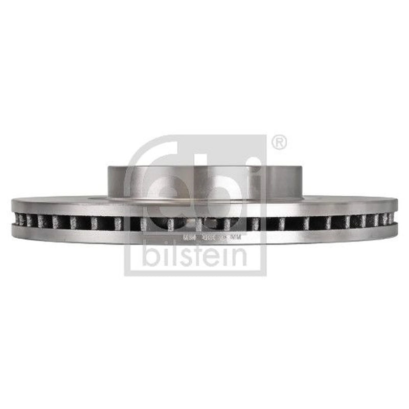 Febi 2 x Internally Vented Front Brake Discs 170766