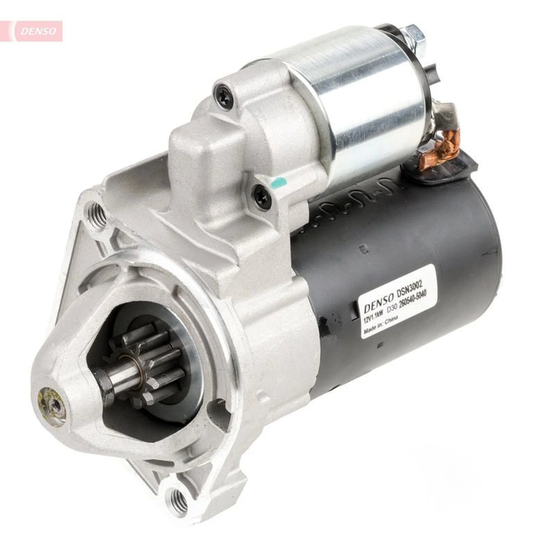 Denso Starter Motor 12V 1.1kW 10 Teeth DSN3002