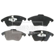 Borg & Beck 4 x Front Brake Pad Set BBP1876
