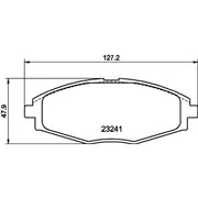 Mintex Front Brake Pad Set MDB1941