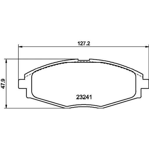 Mintex Front Brake Pad Set MDB1941