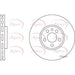 Apec Brake Disc Front Fits Citroen C8 Dispatch Fiat Scudo Ulysse Peuge Apec  - Town Parts