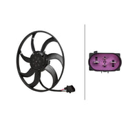 Hella Engine Cooling Fan Left 8EW 366 420-341
