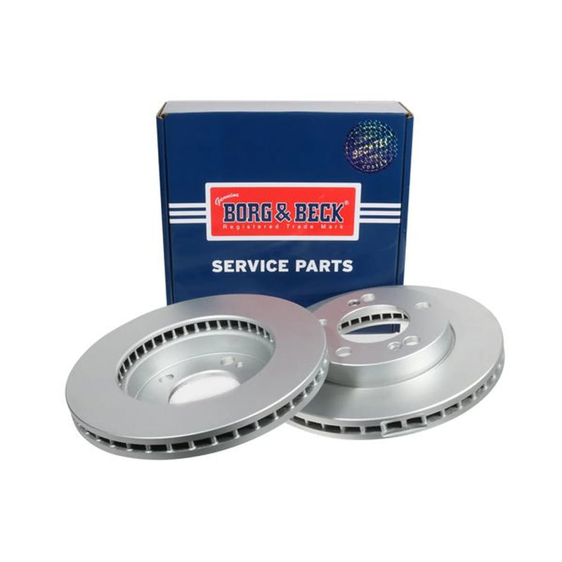 Borg & Beck 2 x Vented Front Brake Discs BBD4681