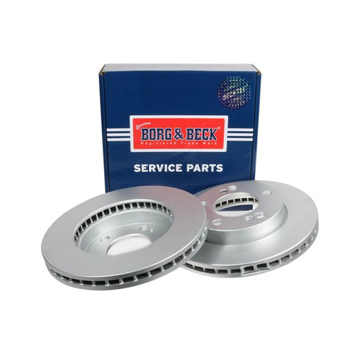 Borg & Beck 2 x Vented Front Brake Discs BBD4681