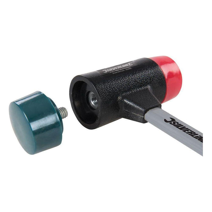Silverline 4-in-1 Multi-Head Hammer 37mm Dia Face Silverline  - Town Parts