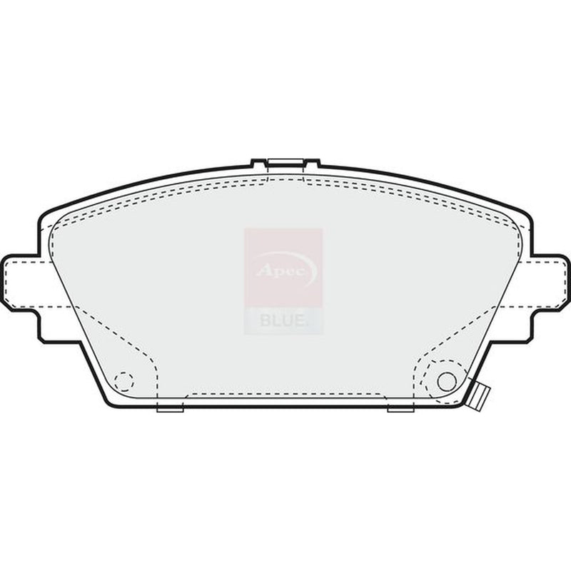 Apec Front Brake Pad Set PD3133
