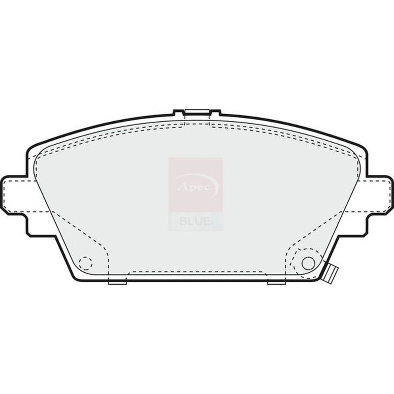 Apec Front Brake Pad Set PD3133