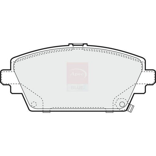 Apec Front Brake Pad Set PD3133