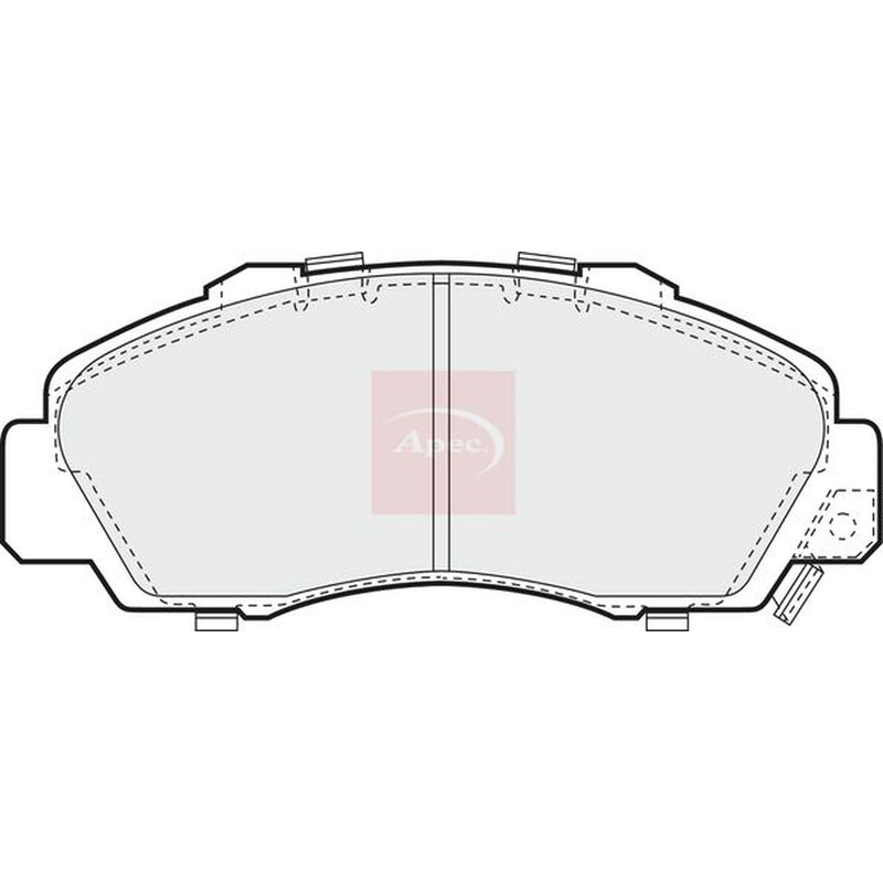 Apec Front Brake Pad Set PAD737