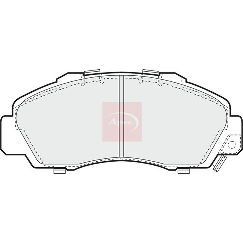 Apec Front Brake Pad Set PAD737