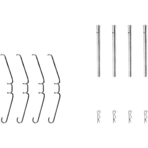Textar Brake Pad Accessory Fitting Kit Front 82051200