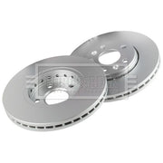 Borg & Beck 2 x Vented Front Brake Discs BBD5391