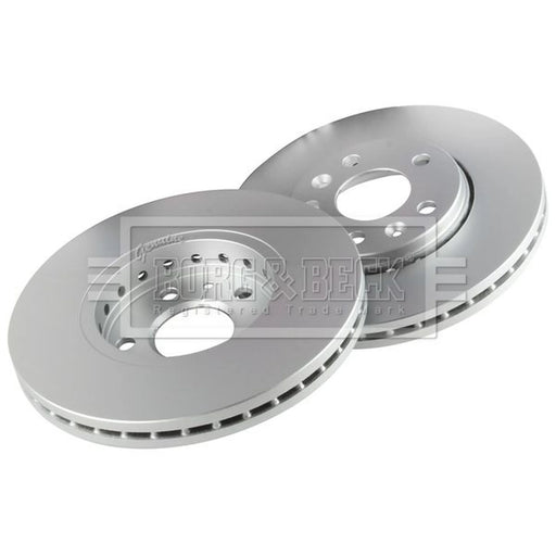 Borg & Beck 2 x Vented Front Brake Discs BBD5391