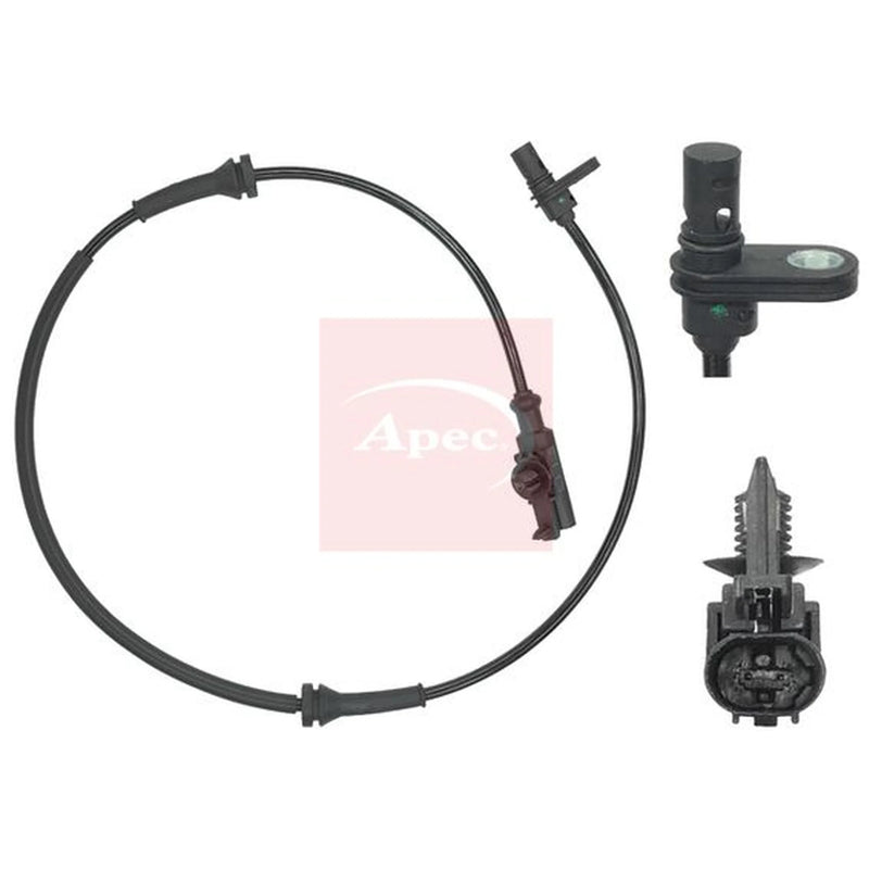 Apec ABS Wheel Speed Sensor Rear Left ABS1806