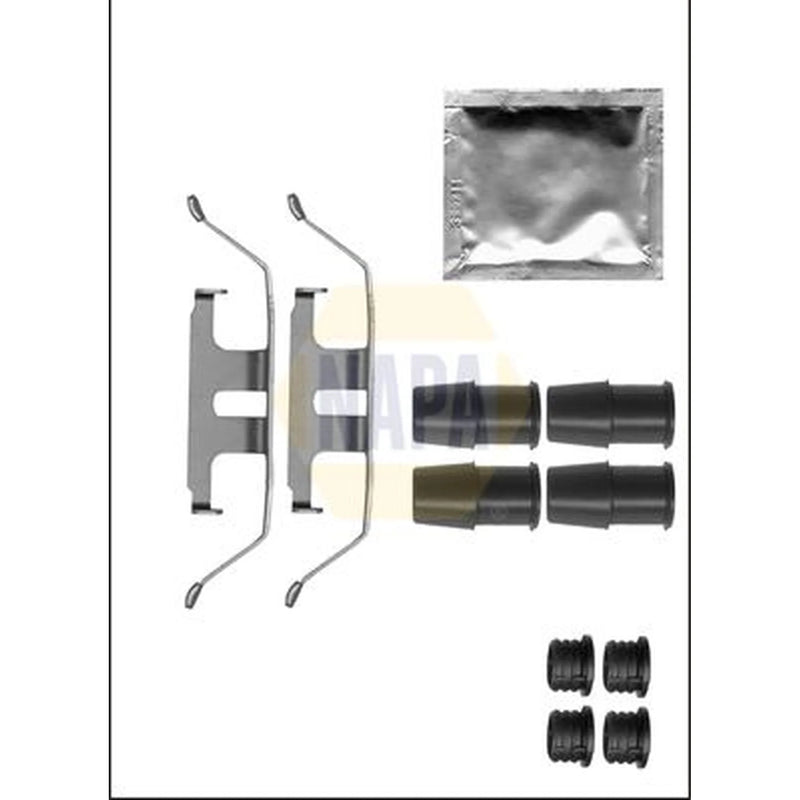 NAPA Brake Pad Accessory Fitting Kit Front NFK1200