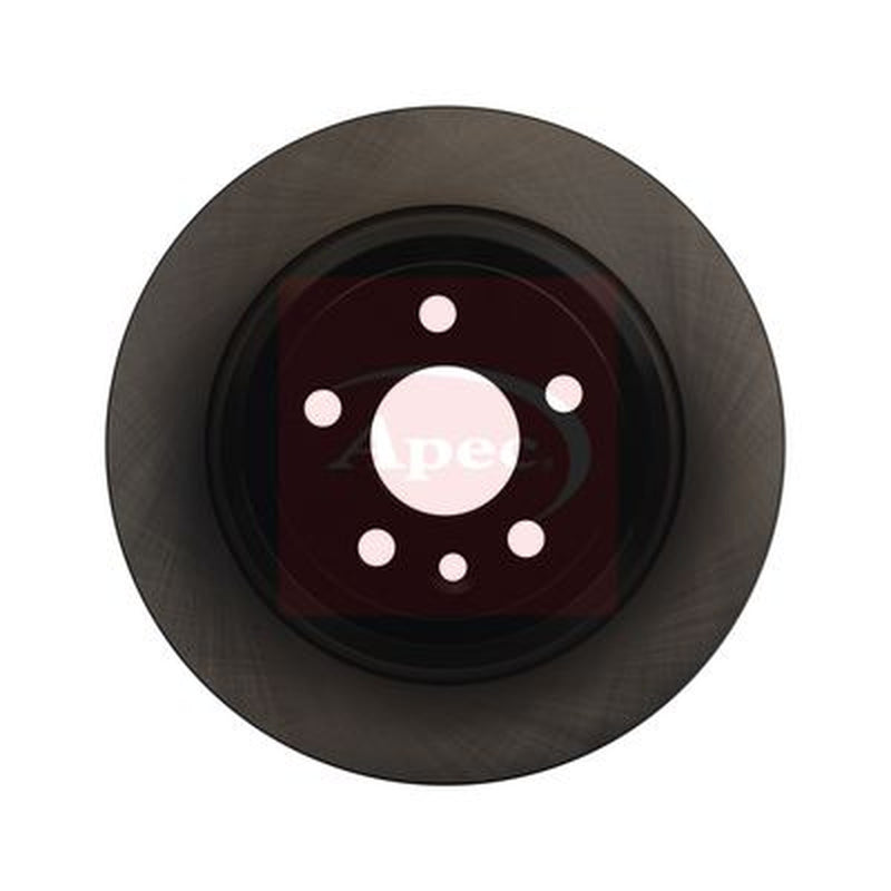 Apec 2 x Solid Rear Brake Discs DSK3012