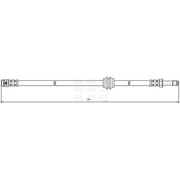 Apec Brake Hydraulic Hose Line Front HOS3827