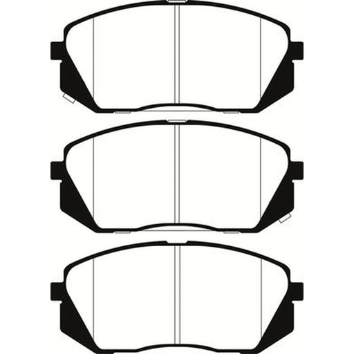 Abtex Front Brake Pad Set PLU2458