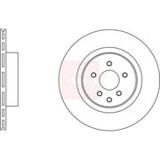 Apec 2 x Vented Rear Brake Discs DSK2834