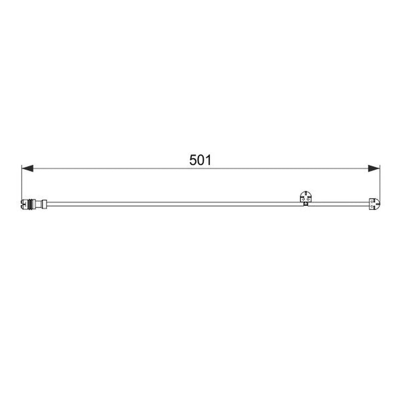Bosch Brake Pad Wear Sensor Rear 1 987 474 556