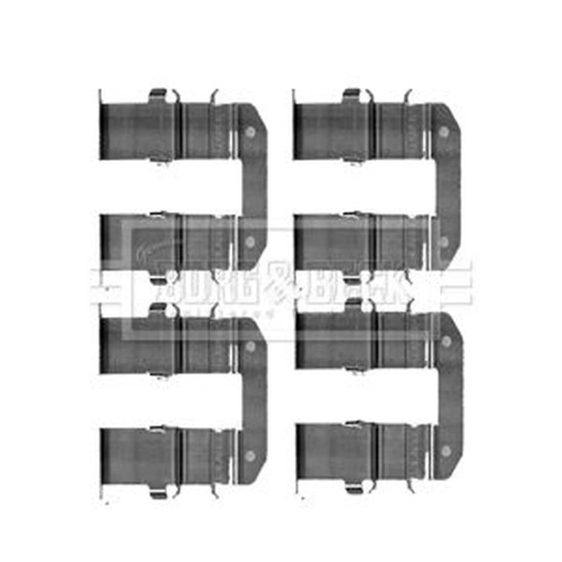 Borg & Beck Brake Pad Accessory Fitting Kit Rear BBK1251